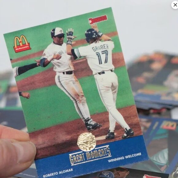 DonRuss Toronto Blue Jay MLB Baseball Cards 92/93 McDonalds Great Moments & MVP - Picture 5 of 14